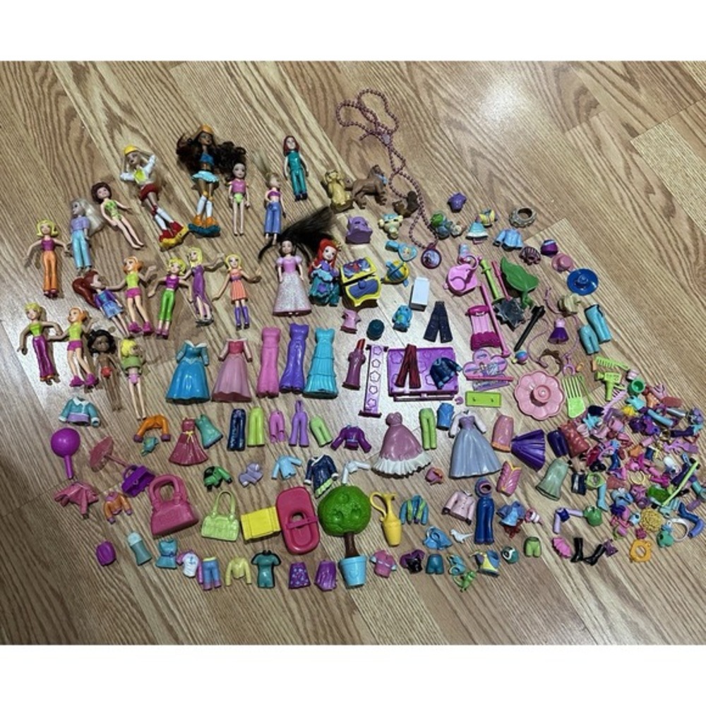 Random HUGE Lot Of Barbie & Polly Pocket Accessories Clothing Vintage Y2K Mattel - Picture 2 of 12